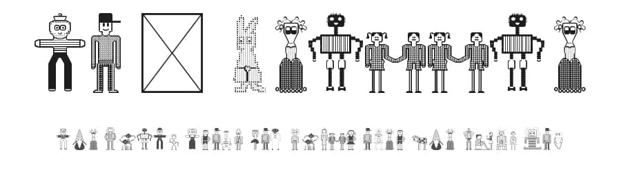 Ko & Leippie by Scratch — Dingbats Font