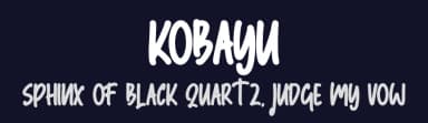 Kobayu by Skiiller Studio — Script Handwritten Font — thumbnail 2