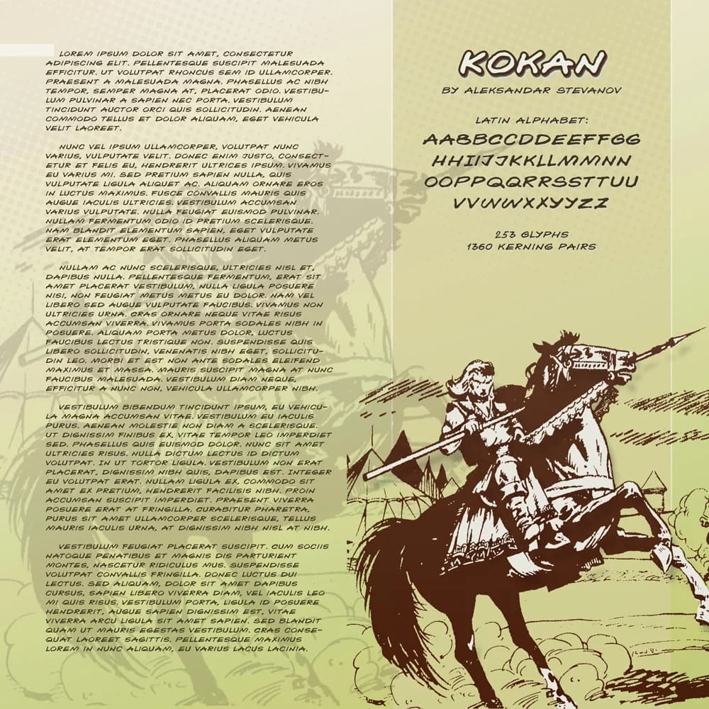 Kokan Font by astevanov — Script Handwritten Font