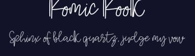 Komic Kook by Inermedia Studio — Script Handwritten Font — thumbnail 2