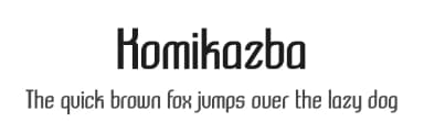 Komikazba by Apostrophic Labs — Sans Serif Font — thumbnail 1
