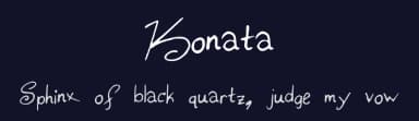 Konata by Skyhaven Fonts — Script Handwritten Font — thumbnail 2