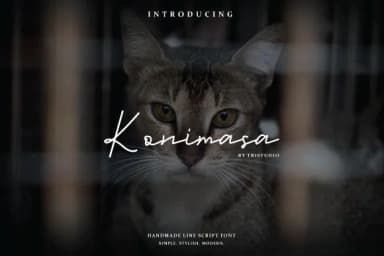 Konimasa Font by 78soeef Design — Script Handwritten Font — thumbnail 1