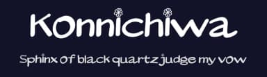 Konnichiwa by Muharima Rasyid — Script Handwritten Font — thumbnail 2