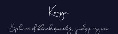 Konya by 38.lineart — Script Handwritten Font — thumbnail 2