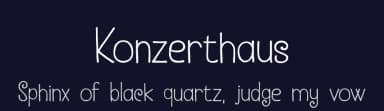 Konzerthaus by Hanoded — Script Handwritten Font — thumbnail 2