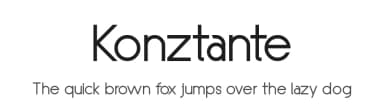 Konztante by G3Typefaces — Sans Serif Font — thumbnail 1