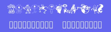 Kooksters by Cyberbuny Creations — Dingbats Font — thumbnail 3
