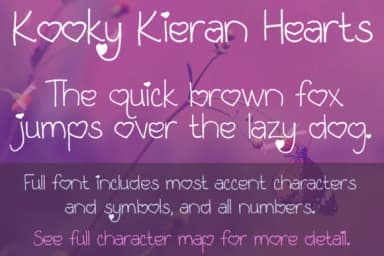 Kooky Kieran Font by Quick Brown Fox Fonts — Script Handwritten Font — thumbnail 2