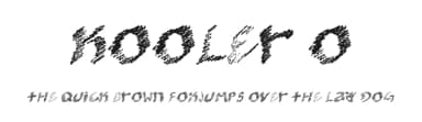 kooler O by Edgar Jerönimo Navarrete Ureña — Script Handwritten Font — thumbnail 1