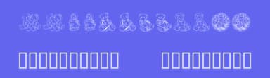 KR Adorable Teddies by Kat's Fun Fonts — Dingbats Font — thumbnail 3