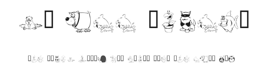 KR All Smiles by Kat's Fun Fonts — Dingbats Font