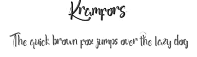 Kramfors by NihStudio — Script Handwritten Font — thumbnail 1