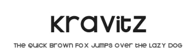 Kravitz by Fontalicious — Sans Serif Font — thumbnail 1