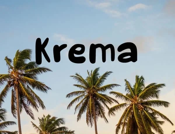 Krema Font by Carolina Valtuille — Script Handwritten Font