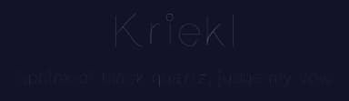 Kriekl by Michael Cortez — Script Handwritten Font — thumbnail 2