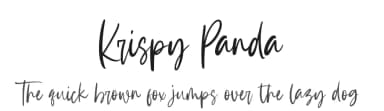 Krispy Panda by Sronstudio — Script Handwritten Font — thumbnail 1