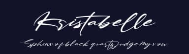 Kristabelle by Letterara — Script Handwritten Font — thumbnail 2