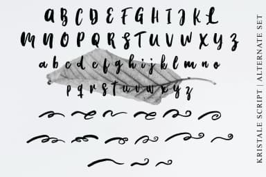 Kristale Font by PointLab — Script Handwritten Font — thumbnail 8
