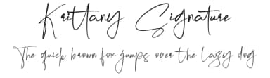 Krittany Signature by FinTypeStudio — Script Handwritten Font — thumbnail 1