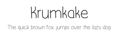 Krumkake by UpandIt — Script Handwritten Font — thumbnail 1