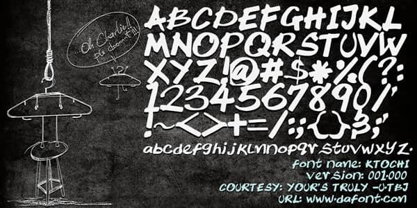 Ktochi Font by TBJ Ohab — Script Handwritten Font