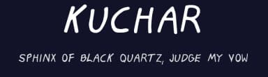 Kuchar by San Francisco Art Institute Typography — Script Handwritten Font — thumbnail 2