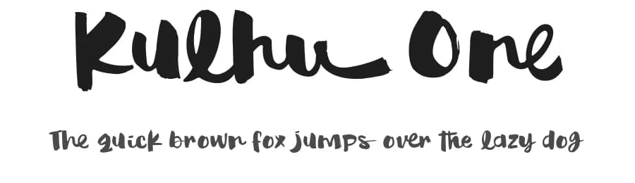 Kulhu One by Jroh Creative — Script Handwritten Font — preview 1