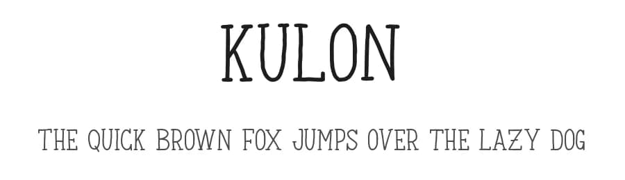 Kulon by Letterhend Studio — Script Handwritten Font