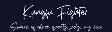 Kungfu Fighter by Letterena Studios — Script Handwritten Font — thumbnail 2