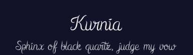 Kurnia by Adien Gunarta — Script Handwritten Font — thumbnail 2