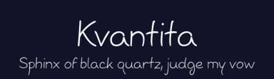 Kvantita by Vít Čondák — Script Handwritten Font — thumbnail 2