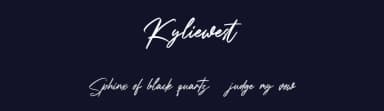 Kyliewest by Maulana Creative — Script Handwritten Font — thumbnail 2