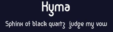 Kyma by Benoît Sjöholm — Sans Serif Font — thumbnail 2