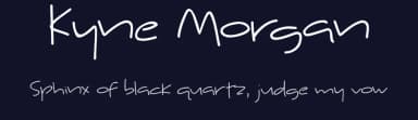 Kyne Morgan by Brittney Murphy Design — Script Handwritten Font — thumbnail 2