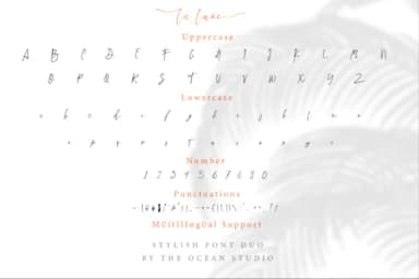 La Lune Duo Font by The Ocean Studio — Script Handwritten Font — thumbnail 7
