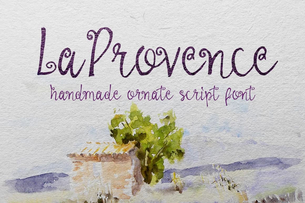 La Provence Font by DesignSomething — Script Handwritten Font