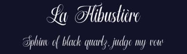 La Flibustière by Octotype  | Thomas Boucherie — Script Handwritten Font — thumbnail 2