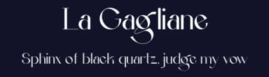 La Gagliane by Hishand Studio — Serif Font — thumbnail 2