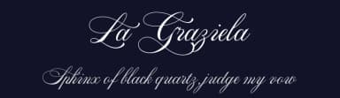 La Graziela by Letterhend Studio — Script Handwritten Font — thumbnail 2