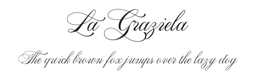 La Graziela by Letterhend Studio — Script Handwritten Font
