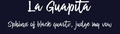 La Guapita by StereoType — Script Handwritten Font — thumbnail 2