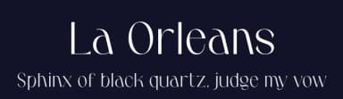 La Orleans by Genetypeco — Sans Serif Font — thumbnail 2