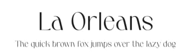 La Orleans by Genetypeco — Sans Serif Font — thumbnail 1