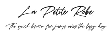La Petite Robe by Octotype  | Thomas Boucherie — Script Handwritten Font — thumbnail 1