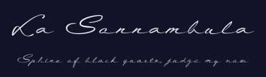 La Sonnambula by deFharo — Script Handwritten Font — thumbnail 2