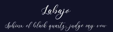 Labajo by HansCo — Script Handwritten Font — thumbnail 2