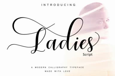 Ladies Font by Moly Mol — Script Handwritten Font — thumbnail 8