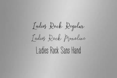 Ladies Rock Duo Font by Firtana — Script Handwritten Font — thumbnail 9
