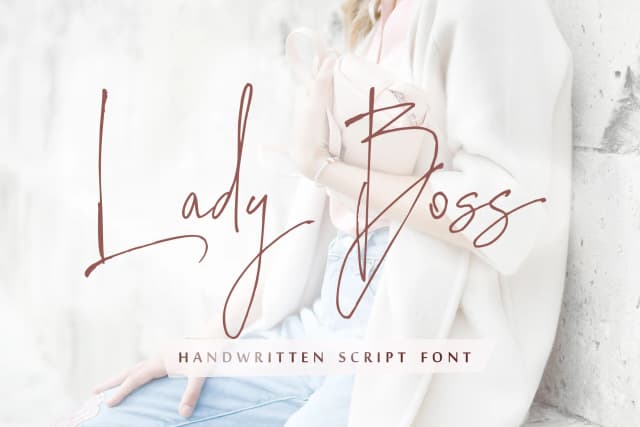 Lady Boss Font by Iradvilyuk — Script Handwritten Font